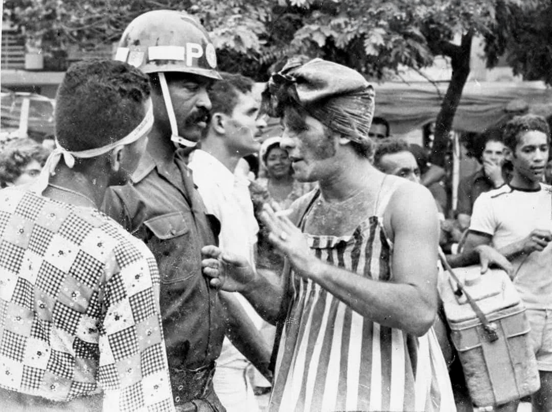 Foto histórica do Carnaval de Olinda 1953
